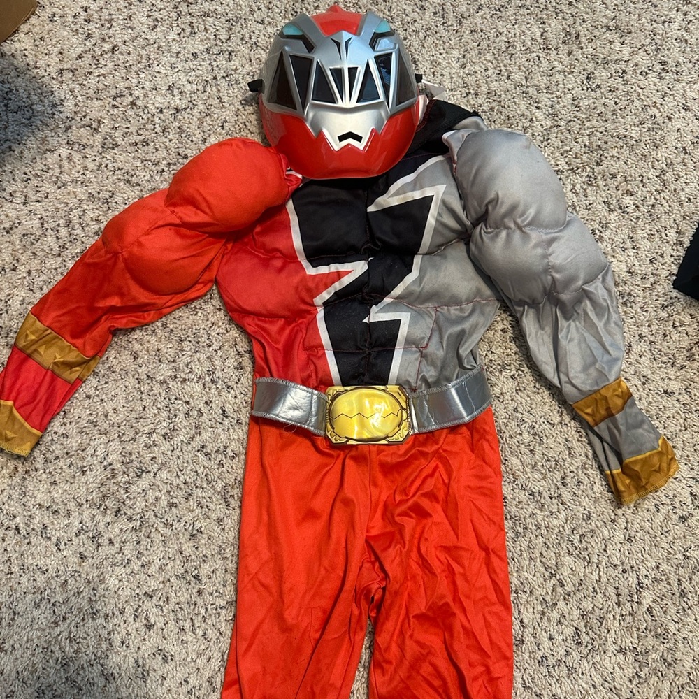 Power rangers Dino charged red ranger costume